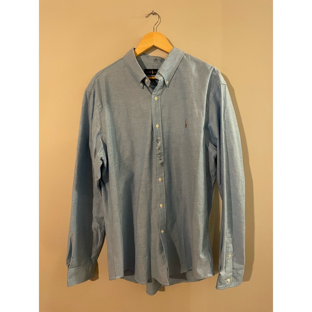 NWT Ralph Lauren Button Down Dress Shirt Mens XXL